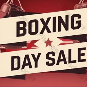 Boxing Day Sale Poster
